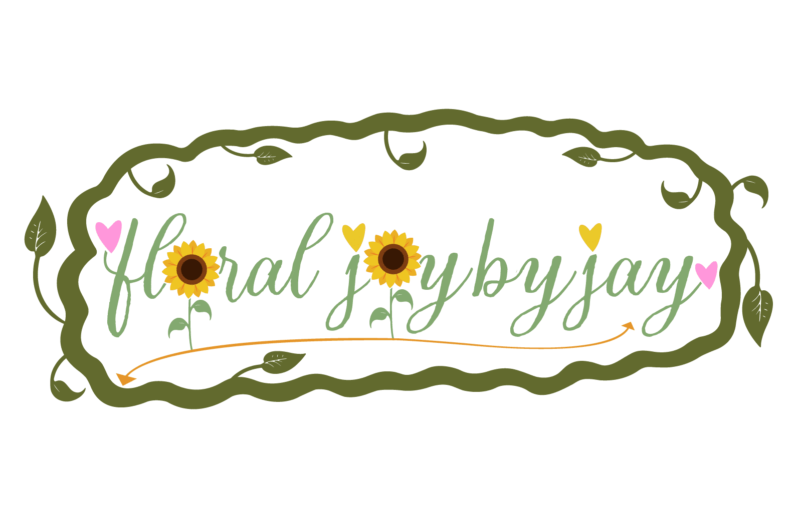 Logo for floral joy by jay